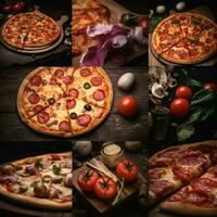 produit coups de Pizza haute qualité 4k ultra HD photo