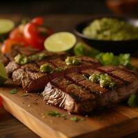 produit coups de carne Asada haute qualité 4k ultime photo