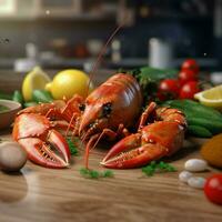 produit coups de Homard haute qualité 4k ultra h photo