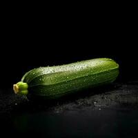 produit coups de photo de Zucchini avec non backgr