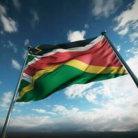 Sud Afrique drapeau haute qualité 4k ultra HD hdr photo
