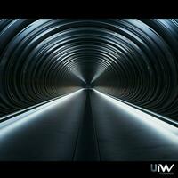 tunnel néant haute qualité ultra HD 8k hdr photo