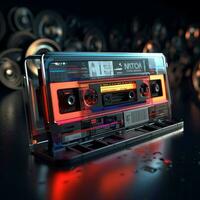 cassette haute qualité 4k hdr photo