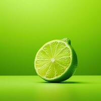 citron vert minimaliste fond d'écran haute qualité 4k hdr photo