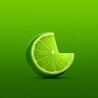 citron vert minimaliste fond d'écran haute qualité 4k hdr photo