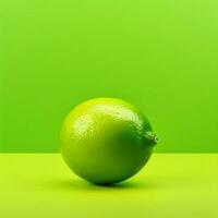 citron vert minimaliste fond d'écran haute qualité 4k hdr photo