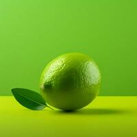 citron vert minimaliste fond d'écran haute qualité 4k hdr photo