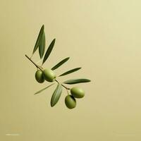 olive minimaliste fond d'écran haute qualité 4k hdr photo