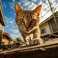 photo de chat différent caméra angle plein coup haute qualité