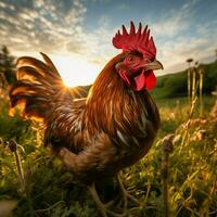 poule sauvage la vie la photographie hdr 4k photo