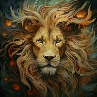 Lion Contexte HD photo