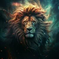 Lion Contexte HD photo