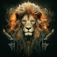 Lion Contexte HD photo