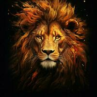 Lion Contexte HD photo