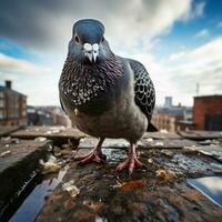 Pigeon sauvage la vie la photographie hdr 4k photo