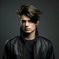 homme cheveux style photo