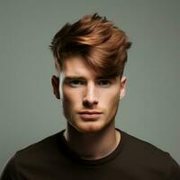 homme cheveux style photo