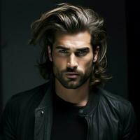 homme cheveux style photo