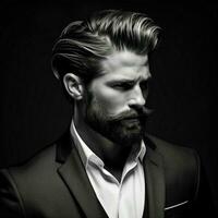 homme cheveux style photo