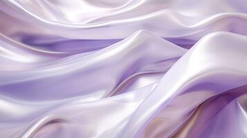 violet soie en tissu textile satin abstrait arrière-plan, ai génératif photo