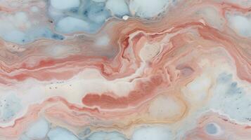 abstrait marbre texture agate rouge, ai photo