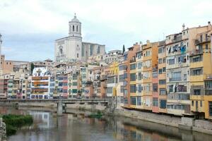 ville de Gérone, vieux partie de le ville photo