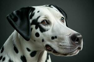 photo de dalmatien chien. ai génératif pro photo