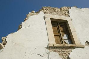 documentation photographie del dévastateur terremoto en Italie centrale photo