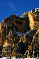 vue de le dolomites Montagne intervalle photo