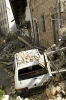 particulier photographie del terremoto une l'Aquila e dintorni photo