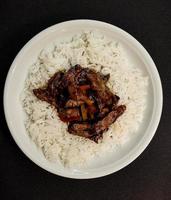 curry asiatique frais traditionnel avec de la viande