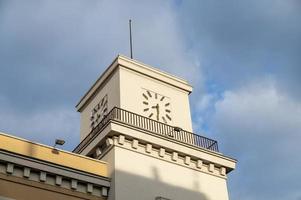 horloge de la chambre de commerce de la ville de terni photo