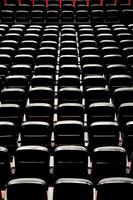 vue abstraite des chaises de cinéma photo