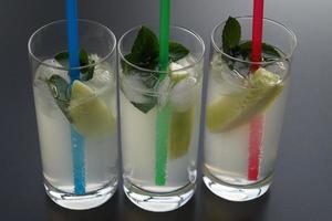 long drinks colorés photo