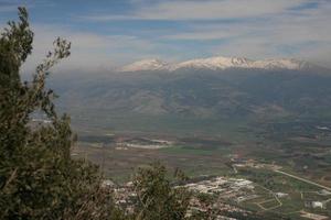 paysages étonnants d'israël, vues sur la terre sainte photo