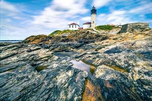 phare historique de queue de castor jamestown rhode island photo