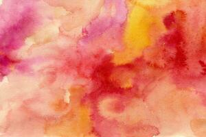 rose-jaune aquarelle Contexte texture photo