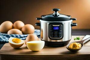 le meilleur instant pot recettes pour le vacances. généré par ai photo