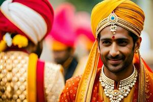 Indien mariage la photographie dans Londres. généré par ai photo