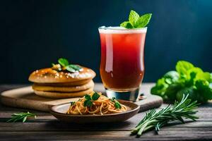 le meilleur nourriture et boisson dans le monde. généré par ai photo