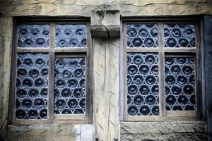résumé ancien bâtiment maisons fenêtres