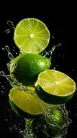 ai génératif une photo de citron vert