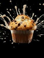 ai génératif une photo de muffin