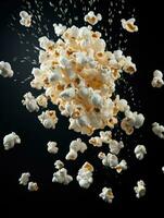 ai génératif une photo de pop corn