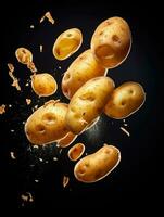 ai génératif une photo de Patate