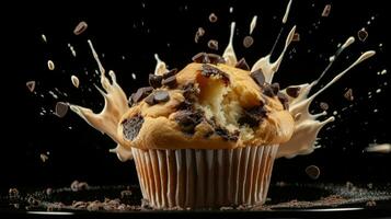 ai génératif une photo de muffin