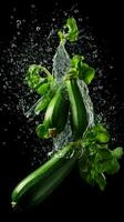 ai génératif une photo de Zucchini