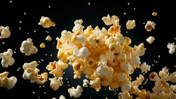 ai génératif une photo de pop corn