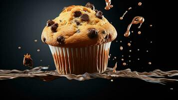 ai génératif une photo de muffin