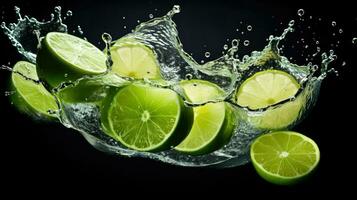 une photo de citron vert